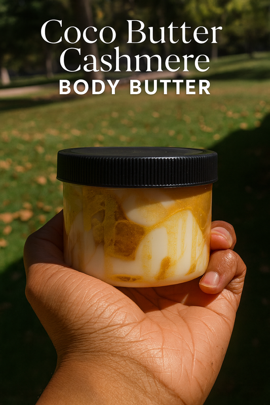 Coco Butter Cashmere WITH GOLD SHIMMER