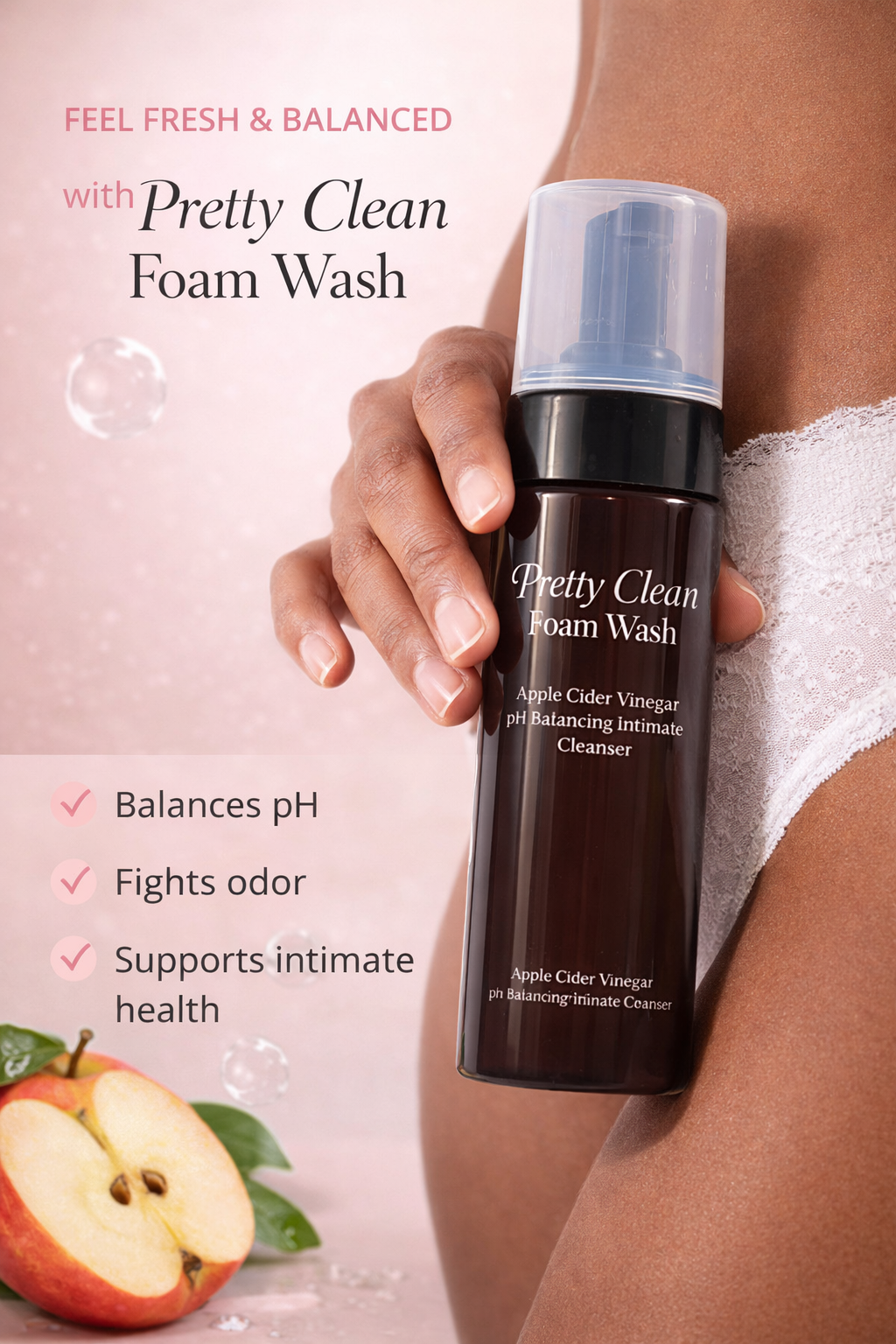 Pretty Clean Foam Wash w/ ACV❤️🍎